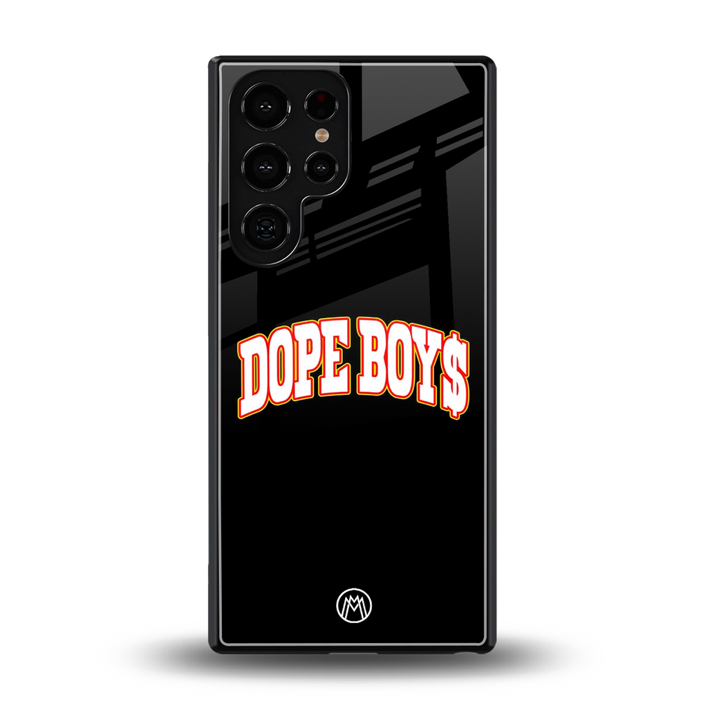 dope boys back phone cover | glass case for samsung galaxy s25 ultra