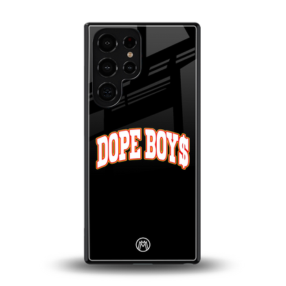 dope boys back phone cover | glass case for samsung galaxy s25 ultra