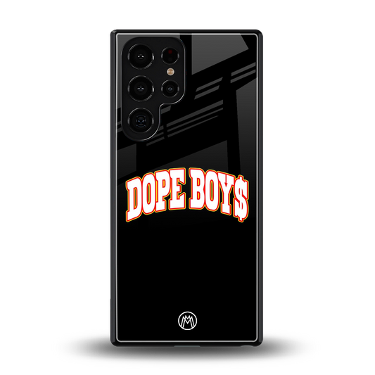 dope boys back phone cover | glass case for samsung galaxy s25 ultra