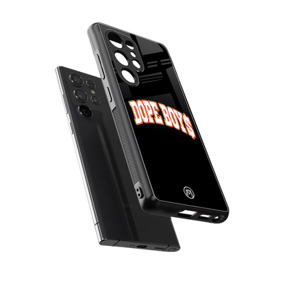 dope boys back phone cover | glass case for samsung galaxy s25 ultra