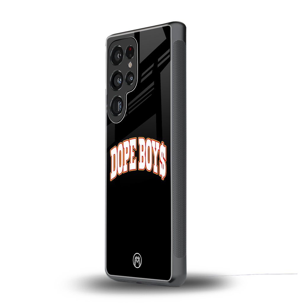 dope boys back phone cover | glass case for samsung galaxy s25 ultra