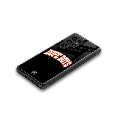 dope boys back phone cover | glass case for samsung galaxy s25 ultra