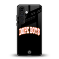 dope boys back phone cover | glass case for samsung galaxy s25
