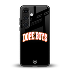 dope boys back phone cover | glass case for samsung galaxy s25
