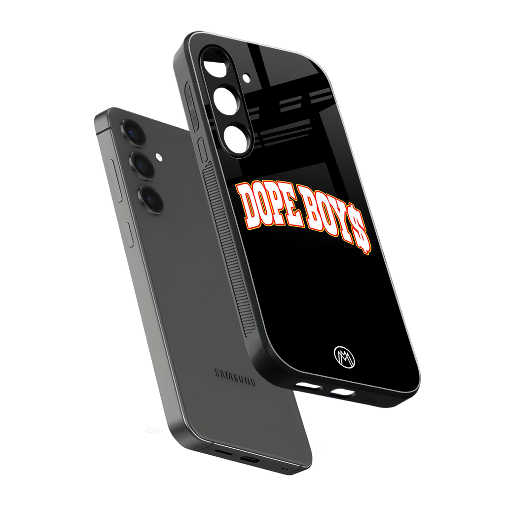dope boys back phone cover | glass case for samsung galaxy s25 plus