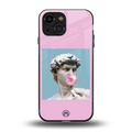 dope david michelangelo back phone cover | glass case for iphone 13 mini