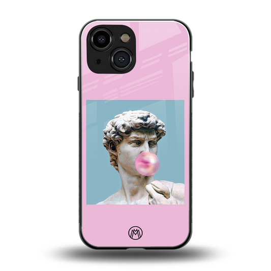 dope david michelangelo back phone cover | glass case for iphone 13 mini