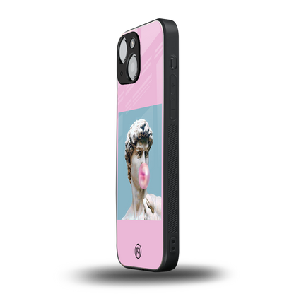 dope david michelangelo back phone cover | glass case for iphone 13 mini
