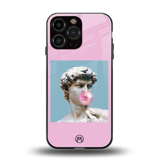 dope david michelangelo back phone cover | glass case for iphone 13 pro max