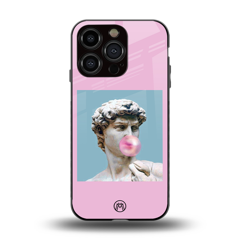 dope david michelangelo back phone cover | glass case for iphone 13 pro