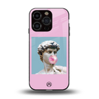 dope david michelangelo back phone cover | glass case for iphone 13 pro