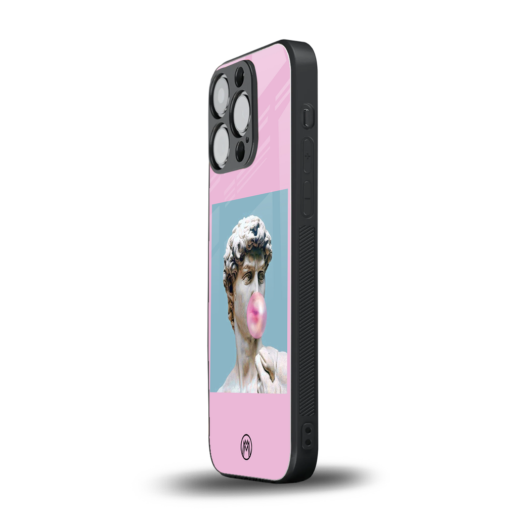 dope david michelangelo back phone cover | glass case for iphone 13 pro