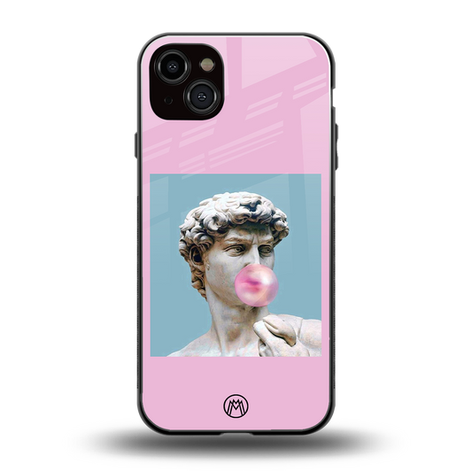 dope david michelangelo back phone cover | glass case for iphone 14 plus
