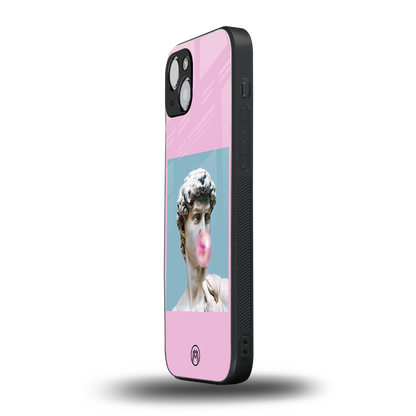 dope david michelangelo back phone cover | glass case for iphone 15