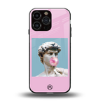 dope david michelangelo back phone cover | glass case for iphone 16 pro max