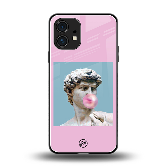 dope david michelangelo back phone cover | glass case for nothing phone 1