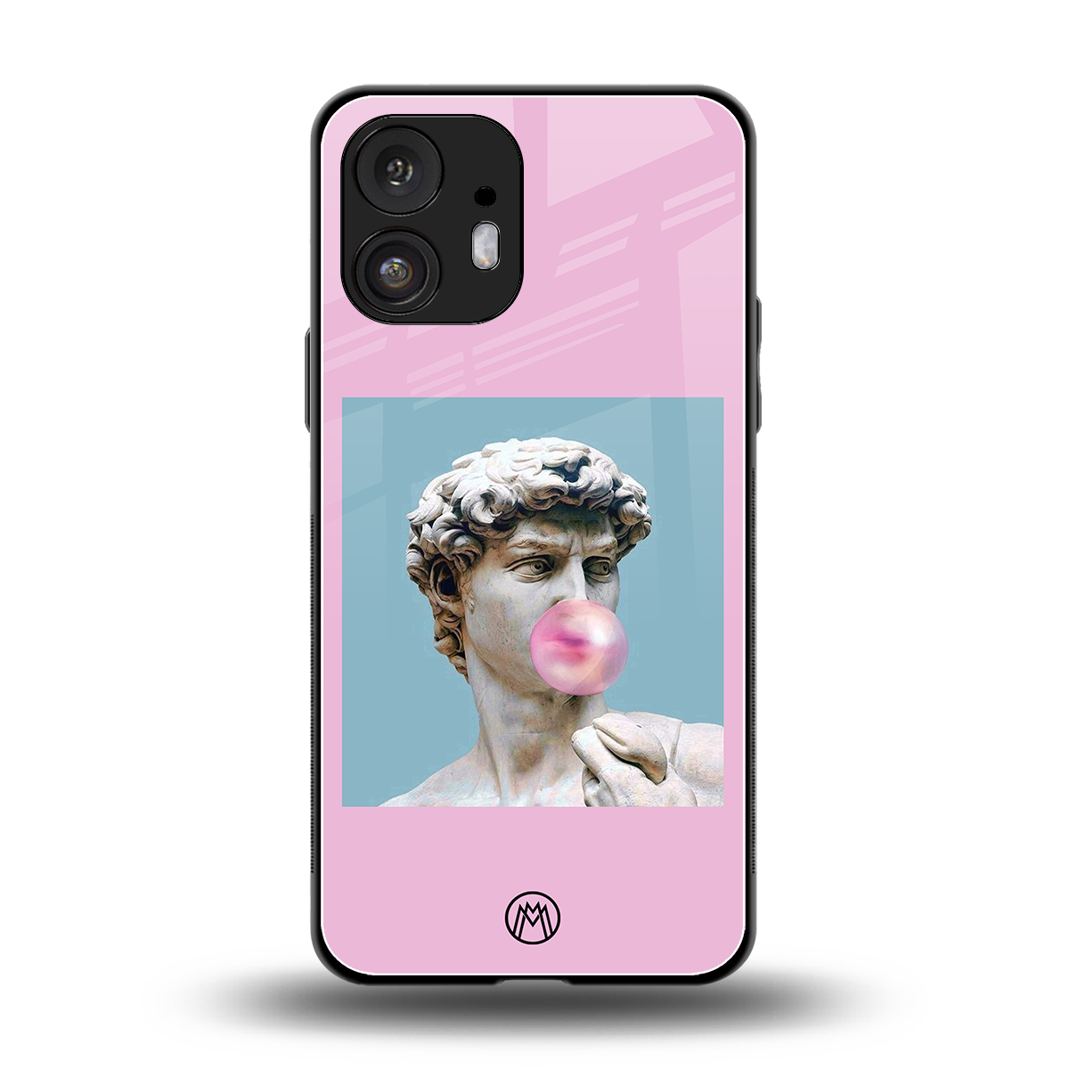 dope david michelangelo back phone cover | glass case for nothing phone 2