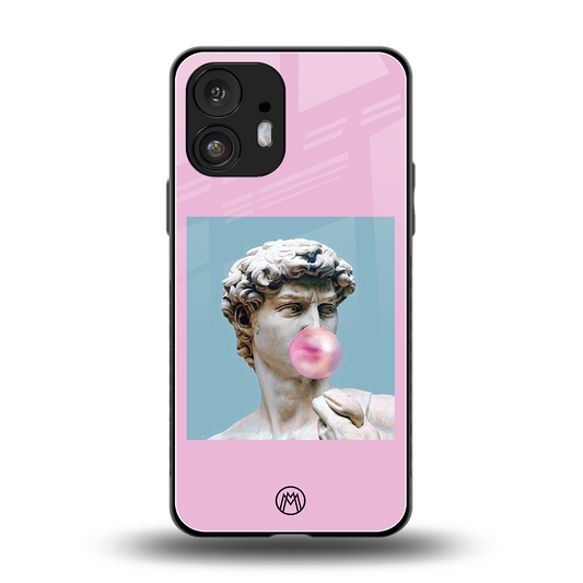 dope david michelangelo back phone cover | glass case for nothing phone 2