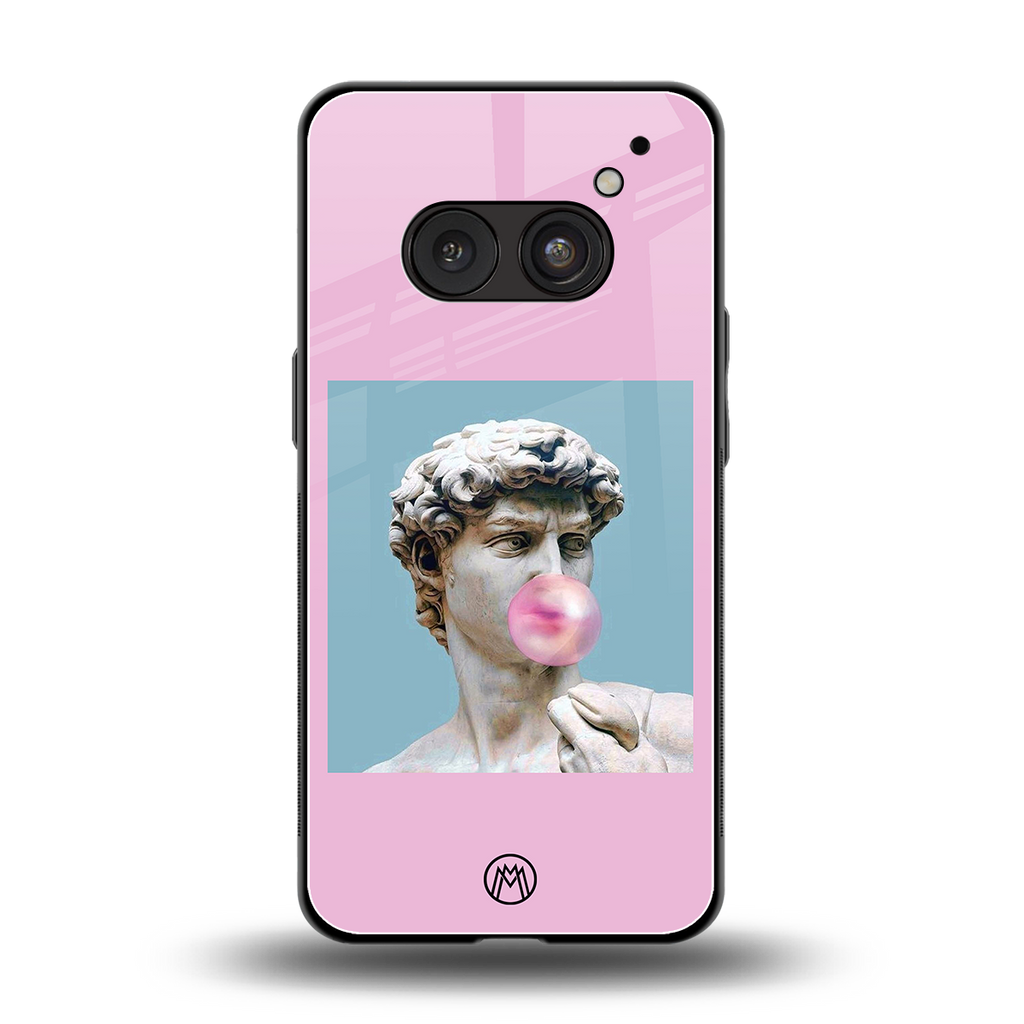 dope david michelangelo back phone cover | glass case for nothing phone 2a