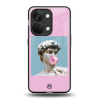 dope david michelangelo back phone cover | glass case for oneplus nord 3