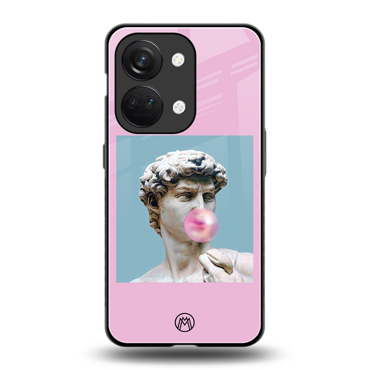 dope david michelangelo back phone cover | glass case for oneplus nord 3