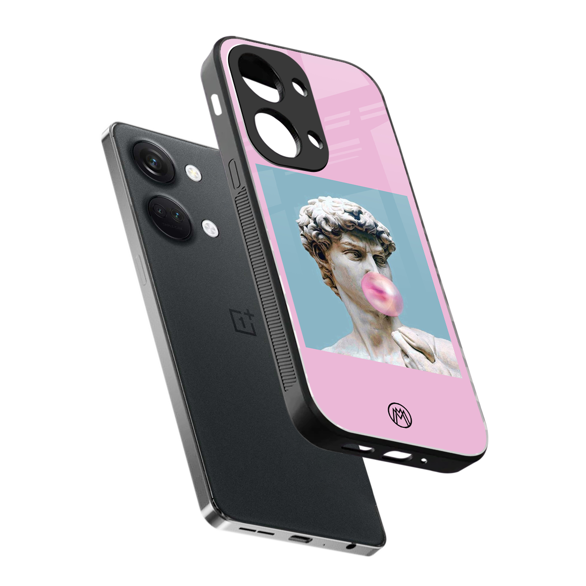 dope david michelangelo back phone cover | glass case for oneplus nord 3