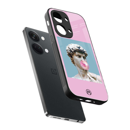dope david michelangelo back phone cover | glass case for oneplus nord 3