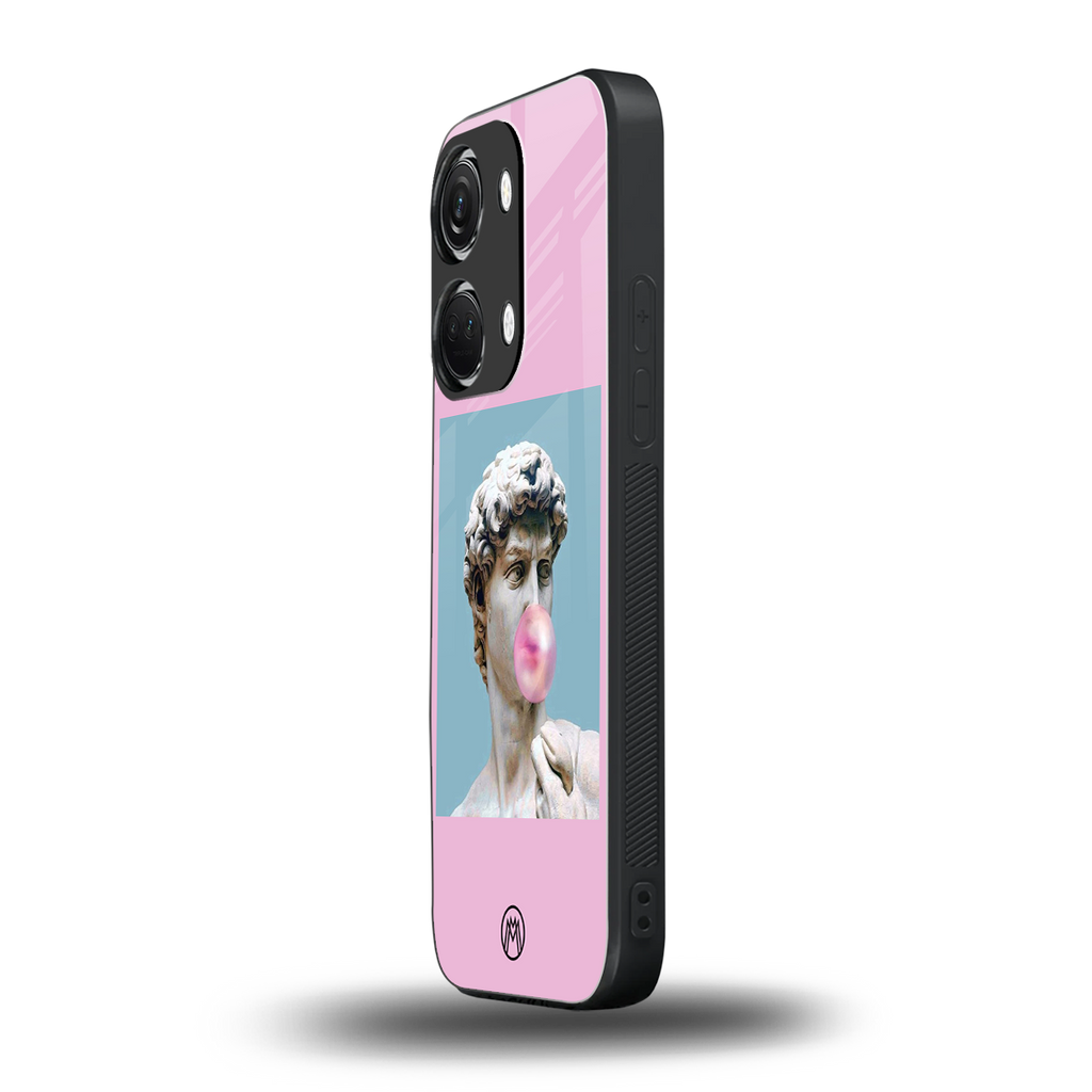 dope david michelangelo back phone cover | glass case for oneplus nord 3