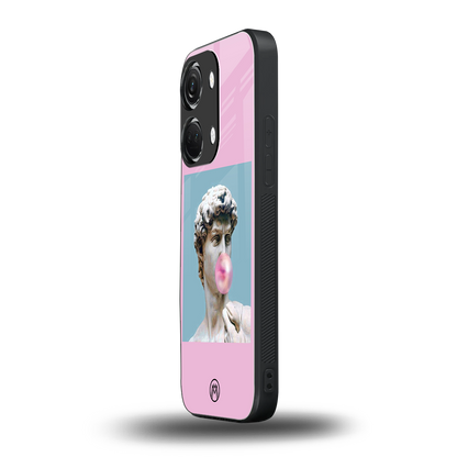dope david michelangelo back phone cover | glass case for oneplus nord 3
