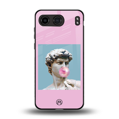 dope david michelangelo back phone cover | glass case for oneplus nord 4
