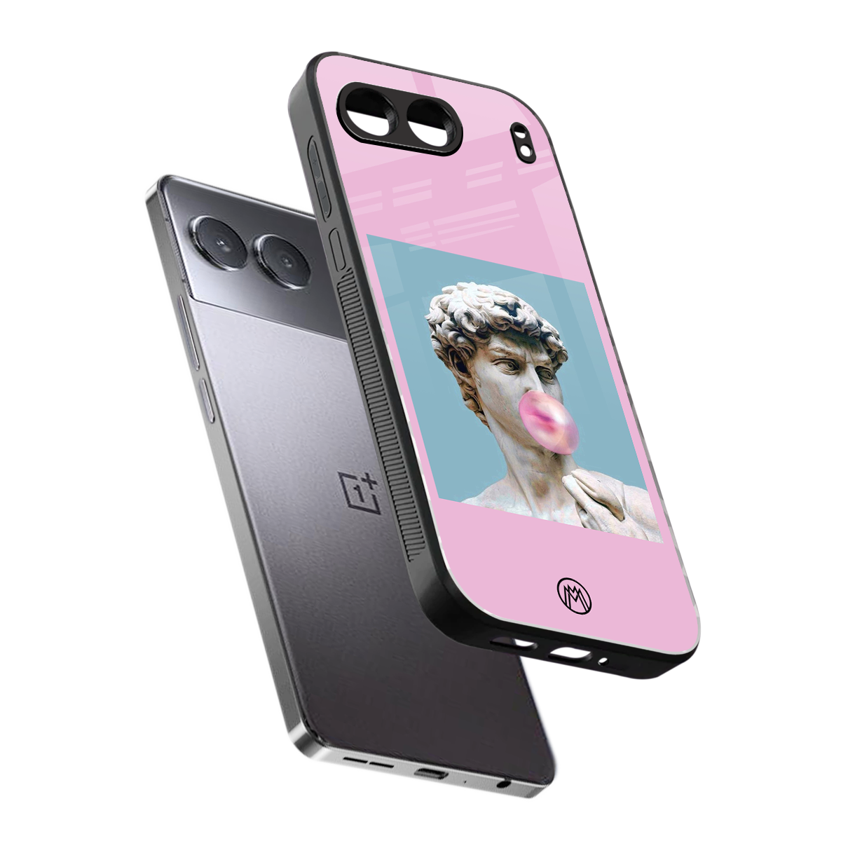 dope david michelangelo back phone cover | glass case for oneplus nord 4