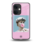 dope david michelangelo back phone cover | glass case for oneplus nord ce 3