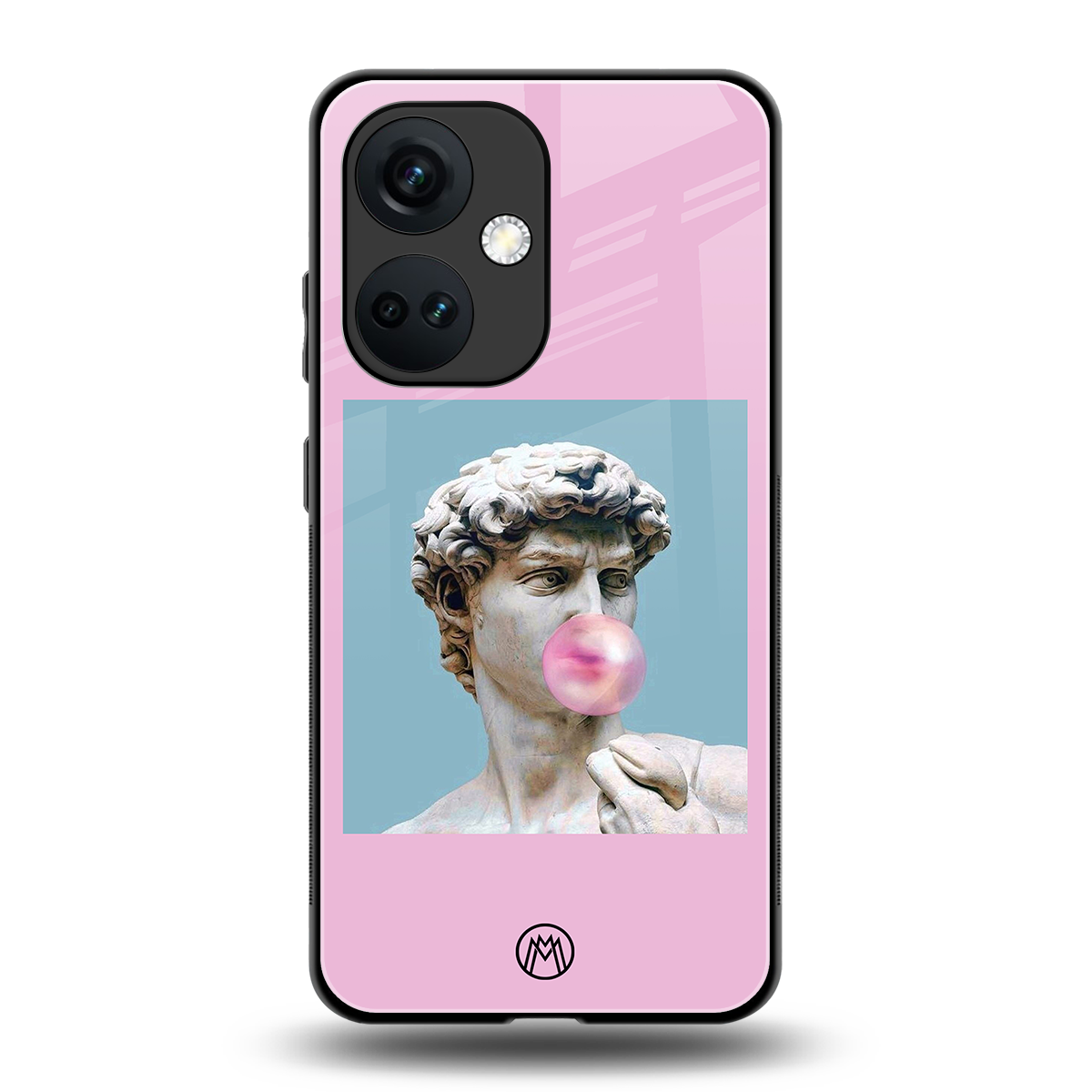 dope david michelangelo back phone cover | glass case for oneplus nord ce 3
