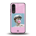 dope david michelangelo back phone cover | glass case for oneplus nord ce 4 lite