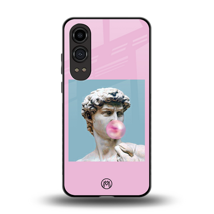 dope david michelangelo back phone cover | glass case for oneplus nord ce 4 lite