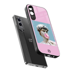 dope david michelangelo back phone cover | glass case for oneplus nord ce 4 lite