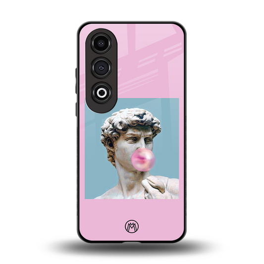 dope david michelangelo back phone cover | glass case for oneplus nord ce 4