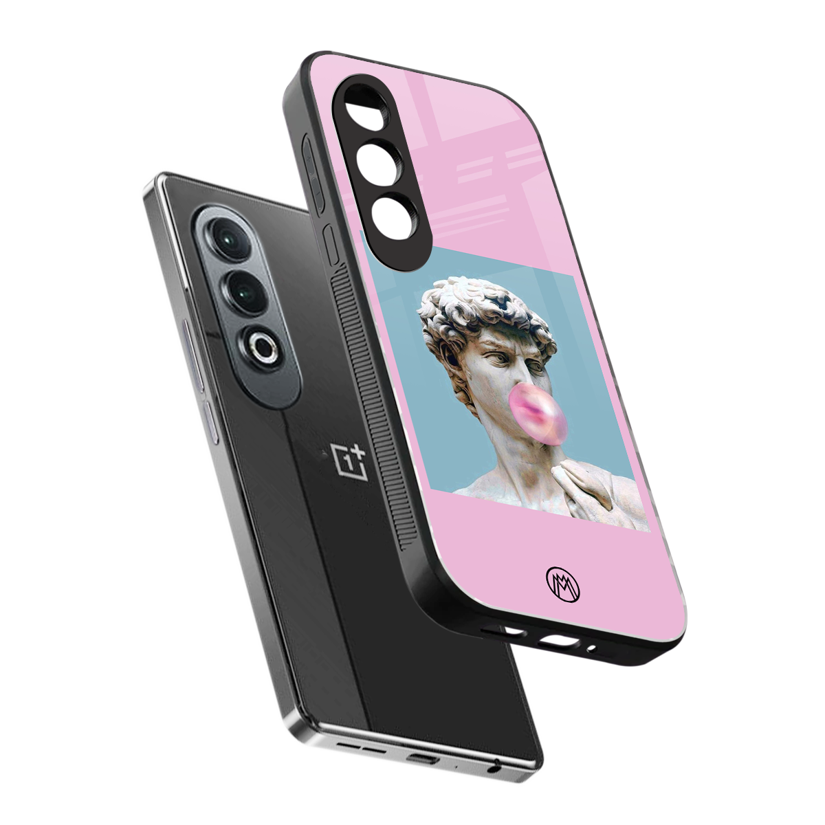 dope david michelangelo back phone cover | glass case for oneplus nord ce 4