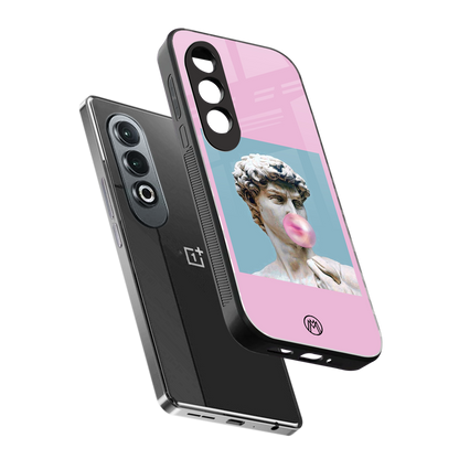 dope david michelangelo back phone cover | glass case for oneplus nord ce 4