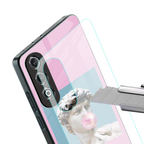 dope david michelangelo back phone cover | glass case for oneplus nord ce 4