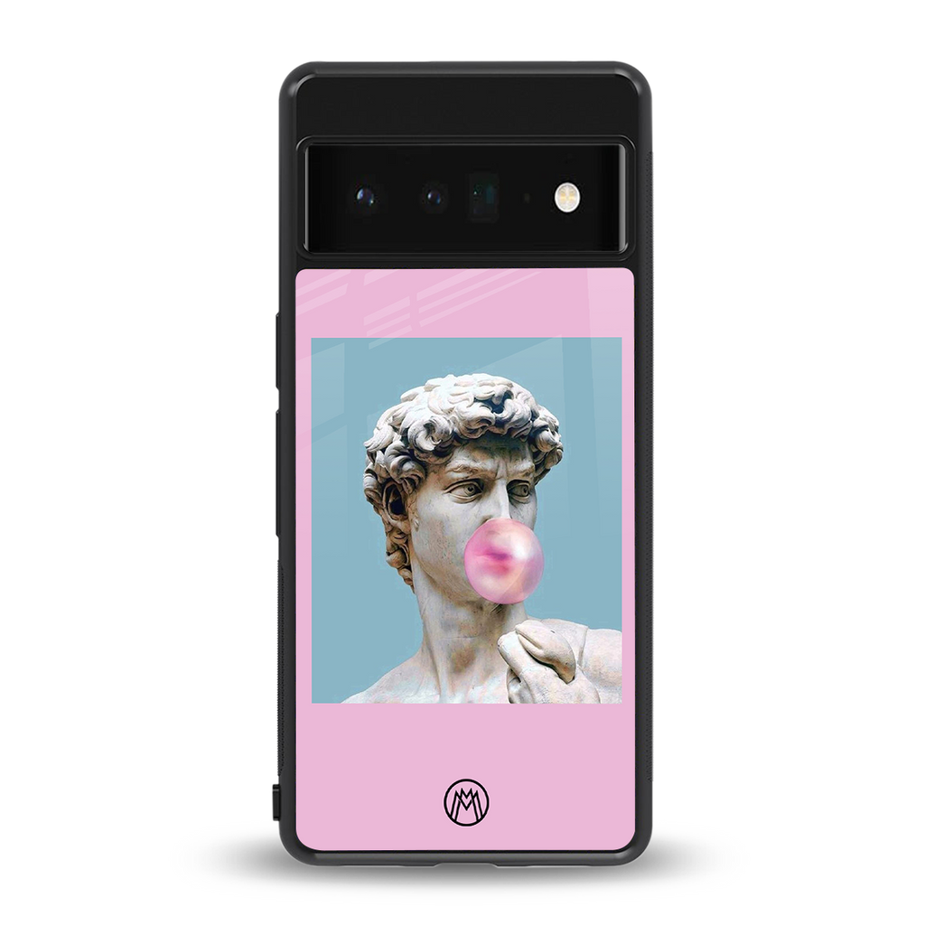 dope david michelangelo back phone cover | glass case for google pixel 6 pro