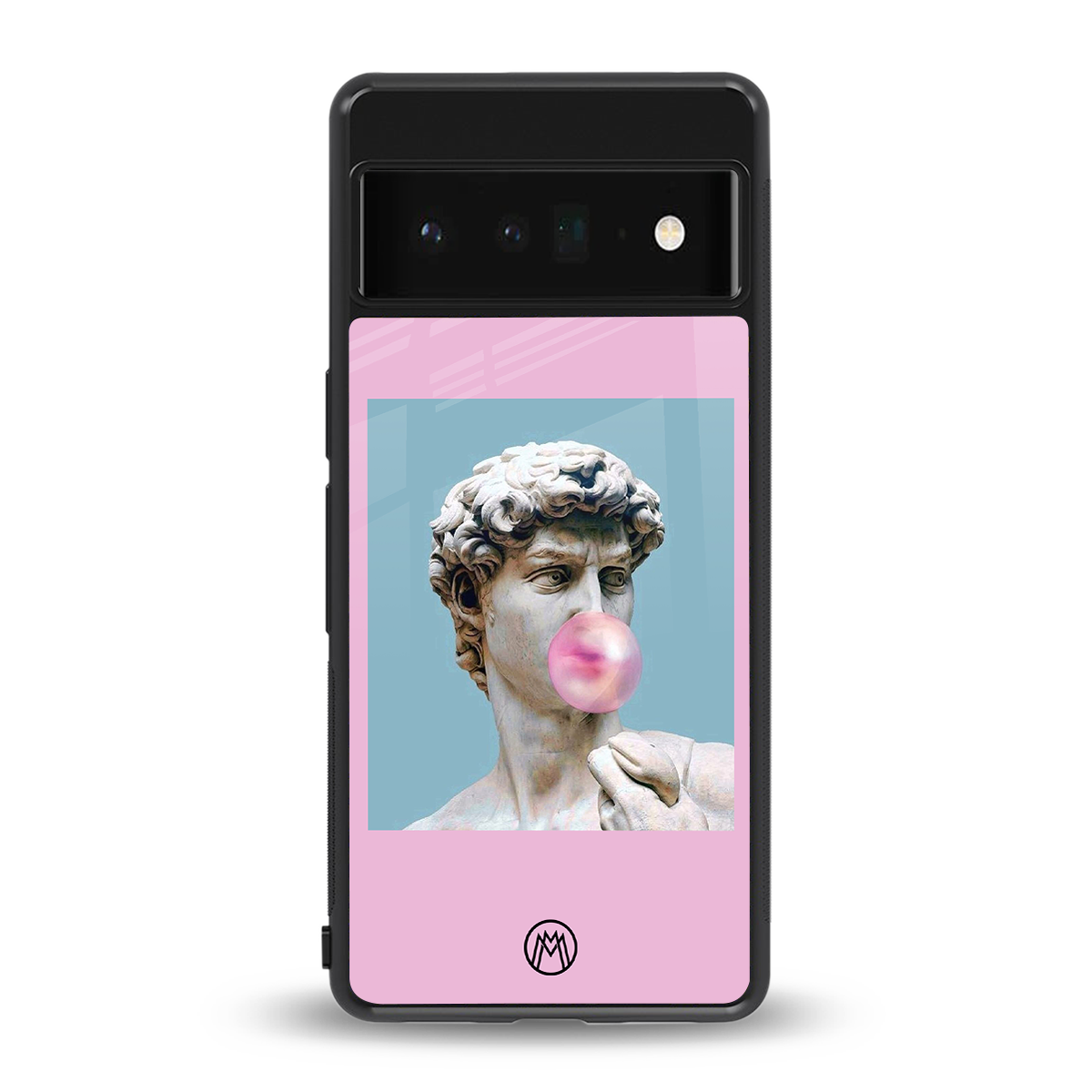 dope david michelangelo back phone cover | glass case for google pixel 6 pro