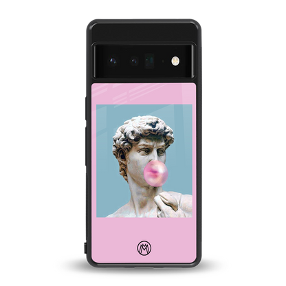 dope david michelangelo back phone cover | glass case for google pixel 6 pro