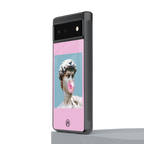 dope david michelangelo back phone cover | glass case for google pixel 6