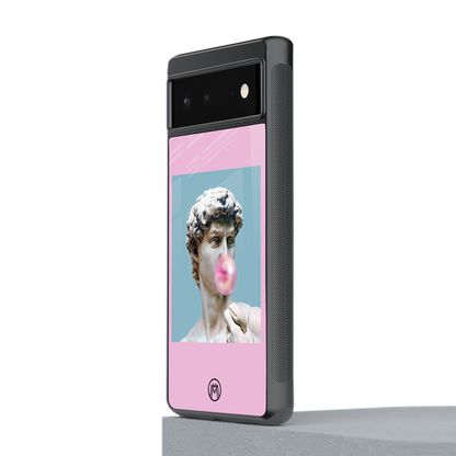 dope david michelangelo back phone cover | glass case for google pixel 6