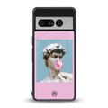 dope david michelangelo back phone cover | glass case for google pixel 7 pro