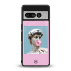 dope david michelangelo back phone cover | glass case for google pixel 7 pro