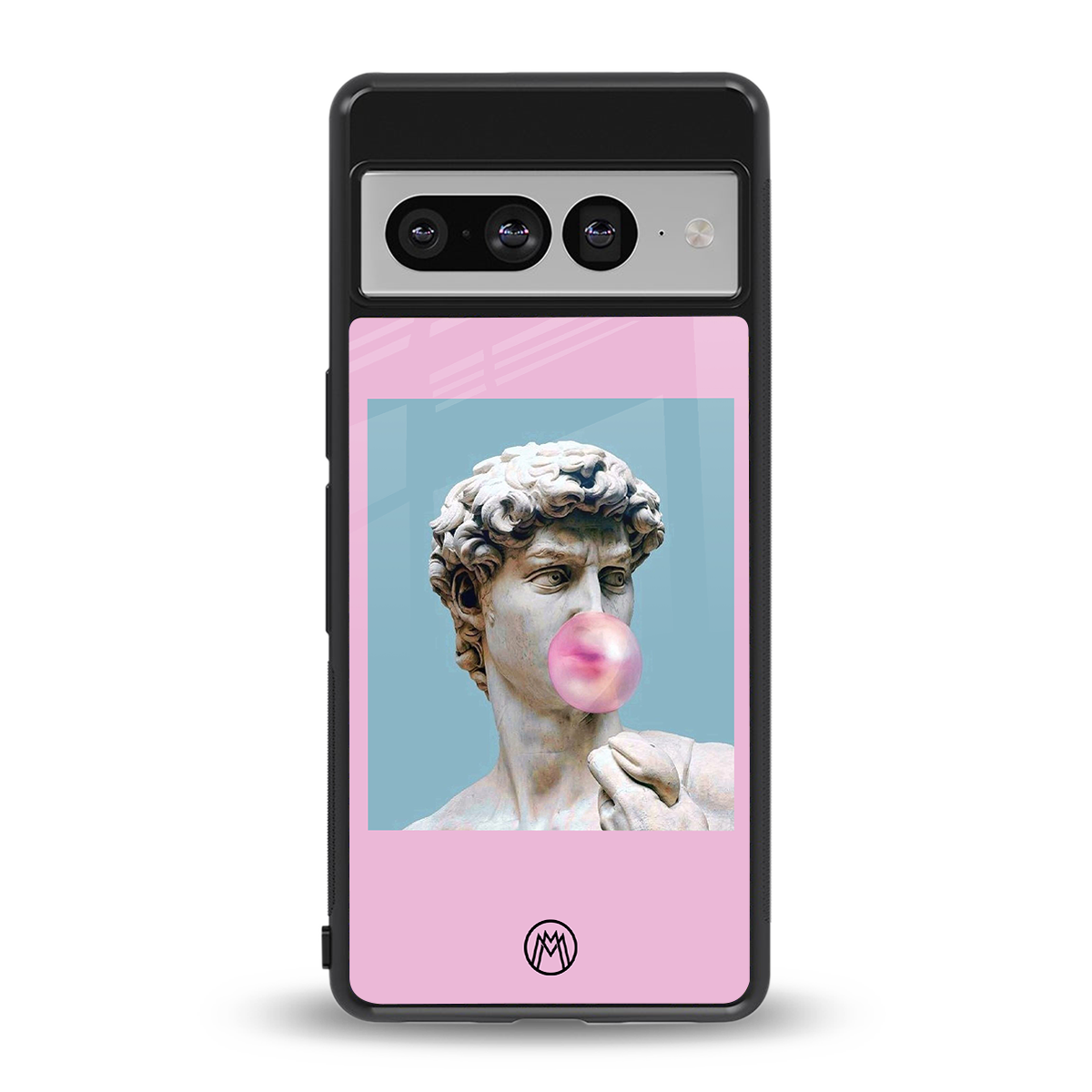 dope david michelangelo back phone cover | glass case for google pixel 7 pro