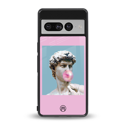 dope david michelangelo back phone cover | glass case for google pixel 7 pro