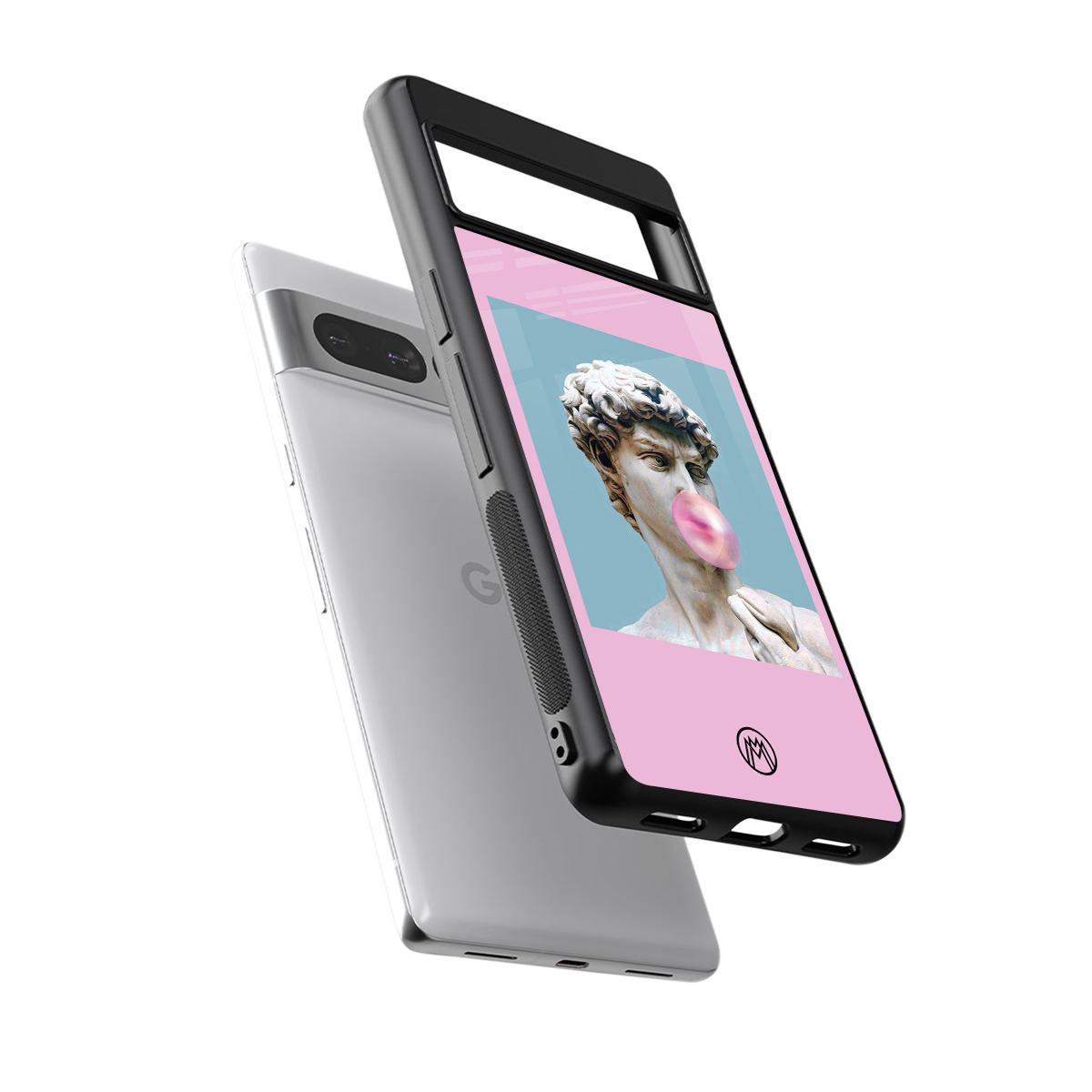 dope david michelangelo back phone cover | glass case for google pixel 7 pro